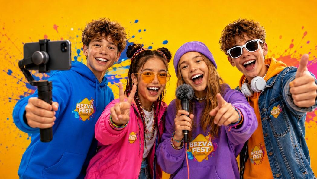 Bezva Fest hledá nové dětské tváře. Vzniká Bezva Crew