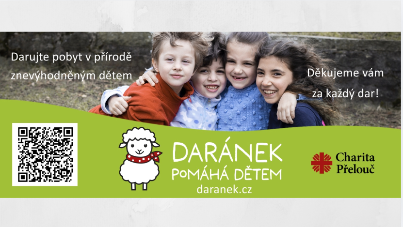 Daránek pomáhá dětem v nouzi. Letos jim chce dopřát pobyt v přírodě