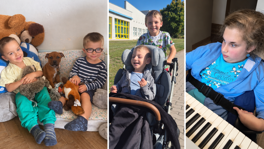 Dětem s mozkovou obrnou pomáhá každý pokrok. Patron dětí podpoří potřebnou péči