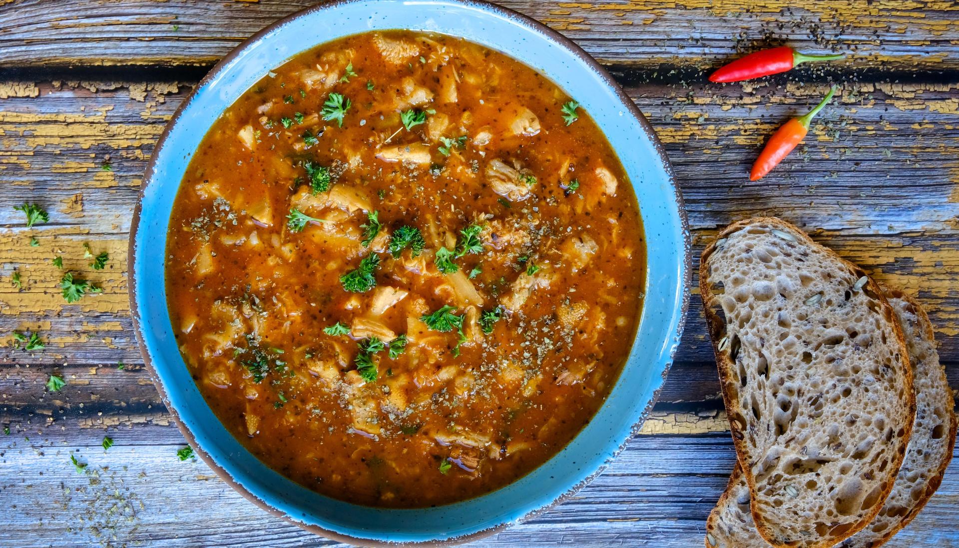 Dršťková polévka