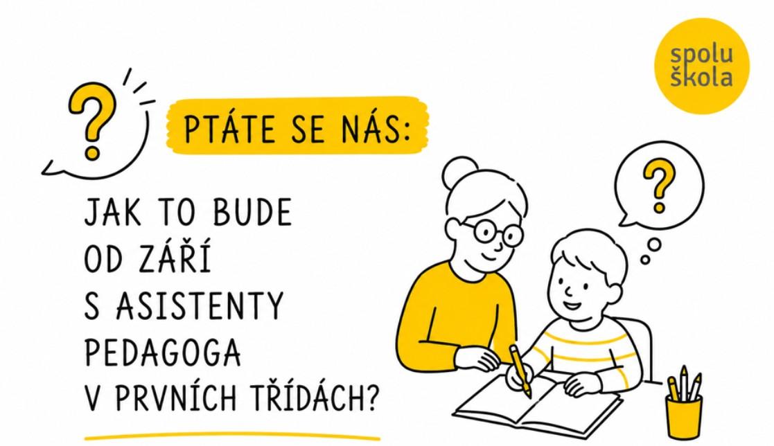 Jak to bude od září s asistenty pedagoga v prvních třídách?