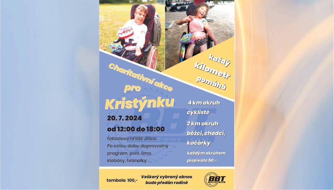 Letáček o charitativní akci