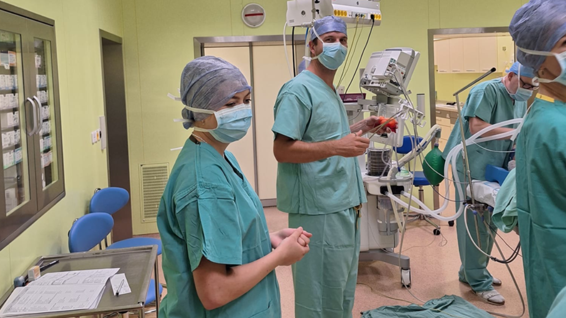 Namísto prázdnin operační sál. Letní chirurgická akademie přilákala desítky mediků