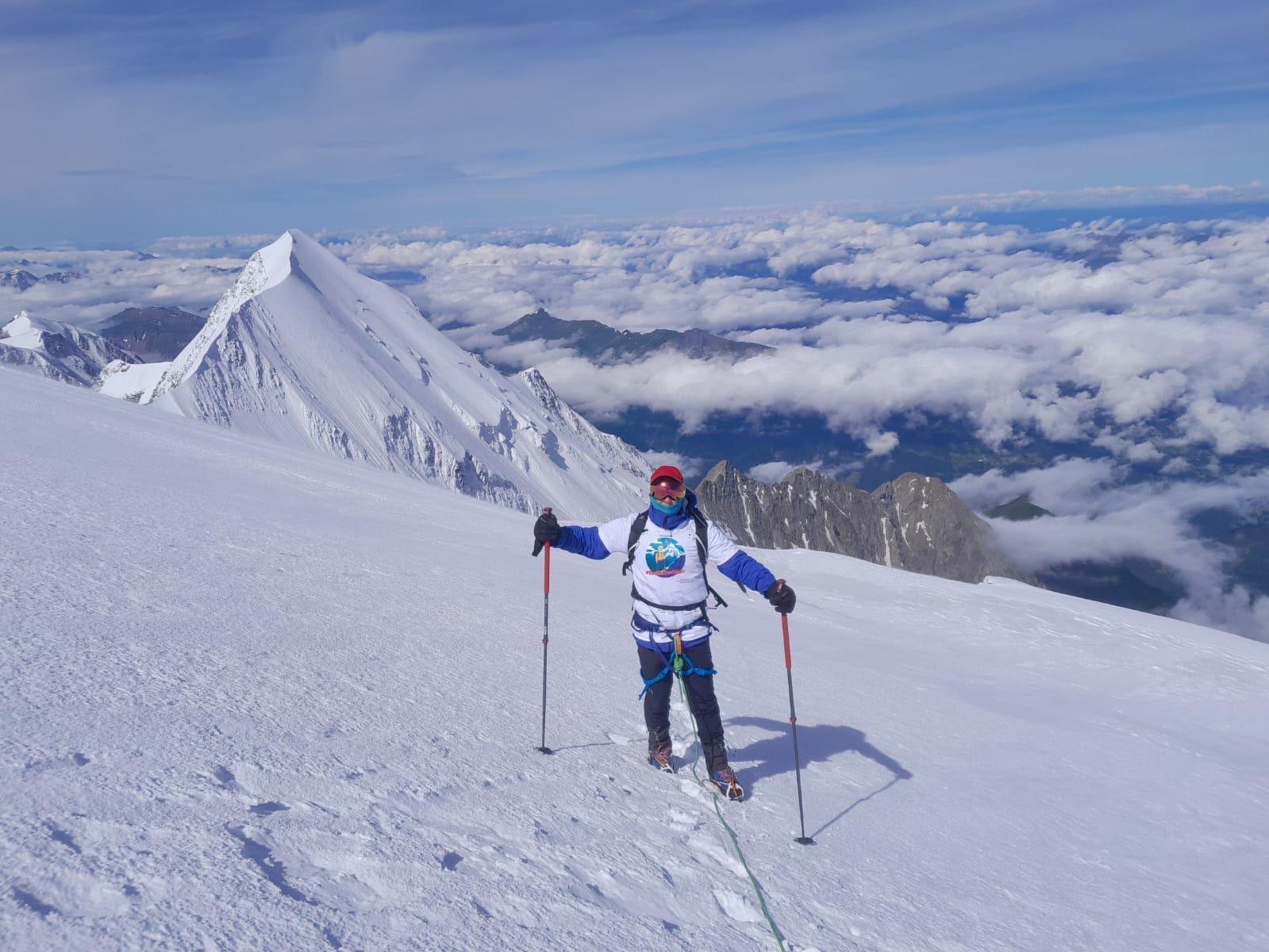Hora Mont Blanc téměř zdolána hemofilikem.