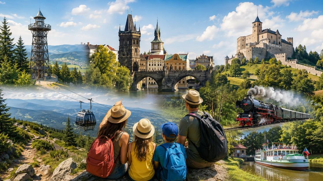 Prázdniny plné zážitků. Inspirace na výlety, historii i objevování Česka