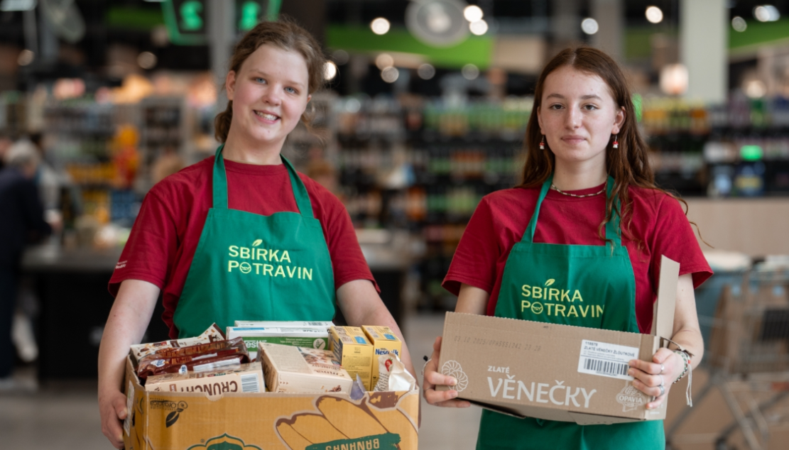 Přidejte do košíku příkrm nebo pleny a „přihrajte“ pomoc rodinám v nouzi