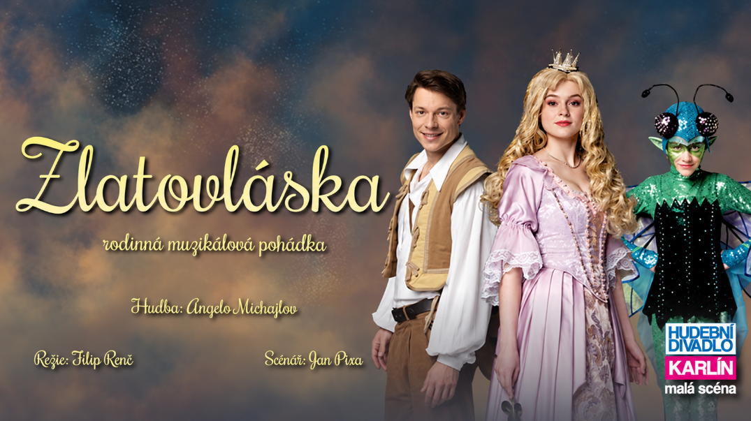 S dětmi do divadla: Zlatovláska v Karlíně láká na písničky i loutky