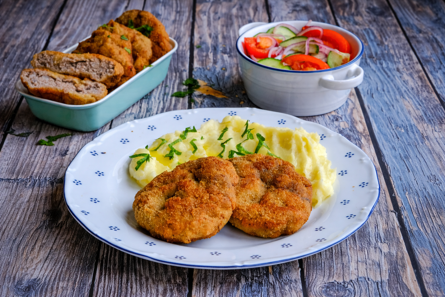Soukenický řízek, řízek z mletého masa