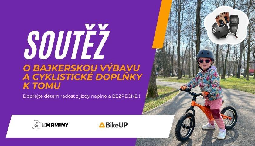 Soutěž o bajkerskou výbavu pro malé cyklisty od BikeUP
