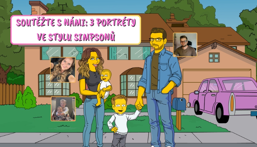 Soutěž o originální portréty: Získejte svůj portrét ve stylu Simpsonů