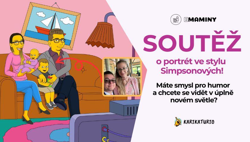 Soutěž o portrét ve stylu springfieldské rodinky byla ukončena