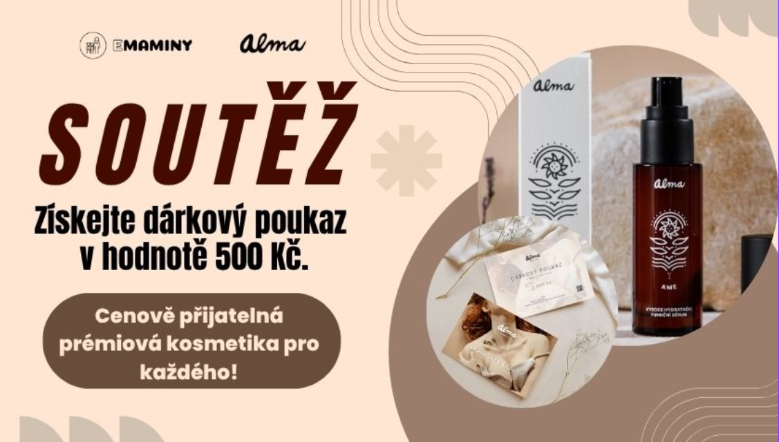 Soutěž o poukazy na přírodní kosmetiku: Oslavte Den matek se značkou Alma