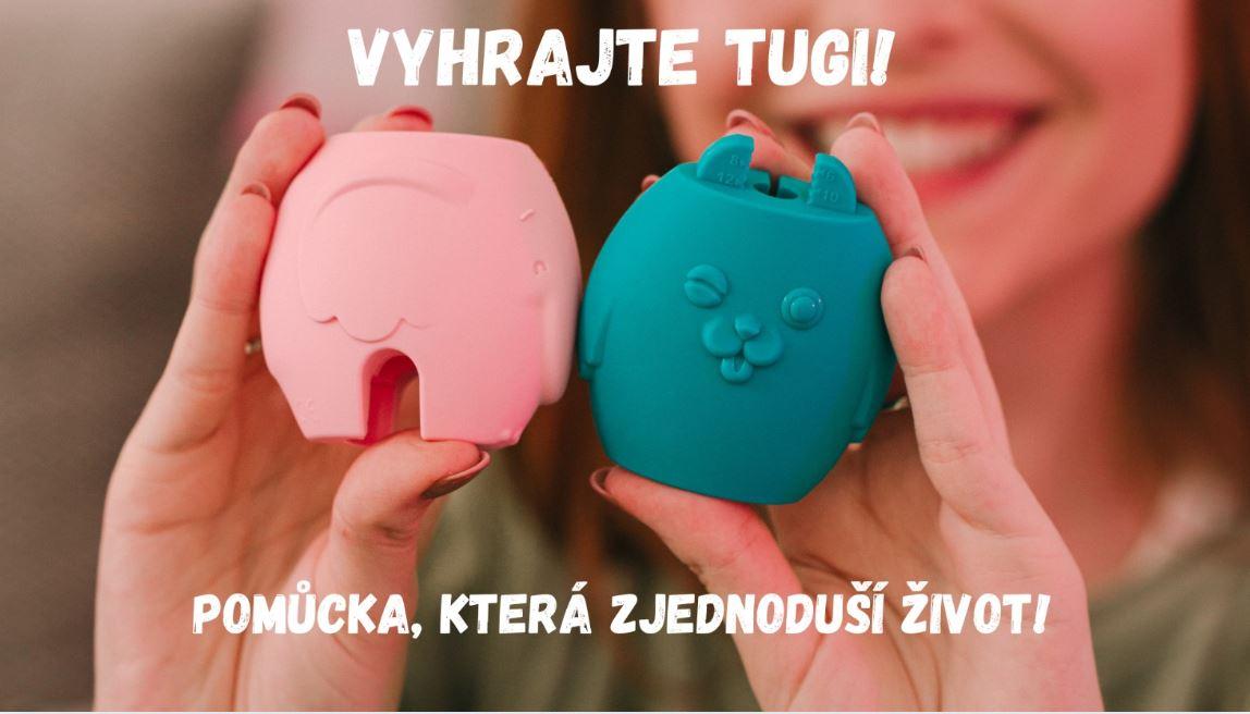 Ženské ruce drží TUGI