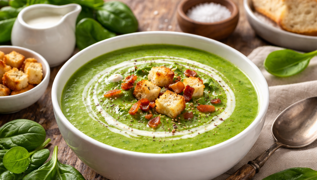 Špenátová polévka