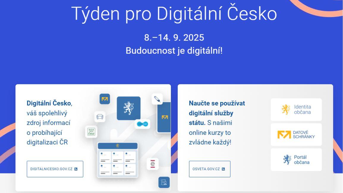 Týden pro Digitální Česko 2025