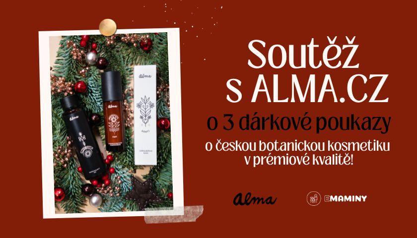 Ukončení soutěže o dárkové vouchery na přírodní kosmetiku Alma