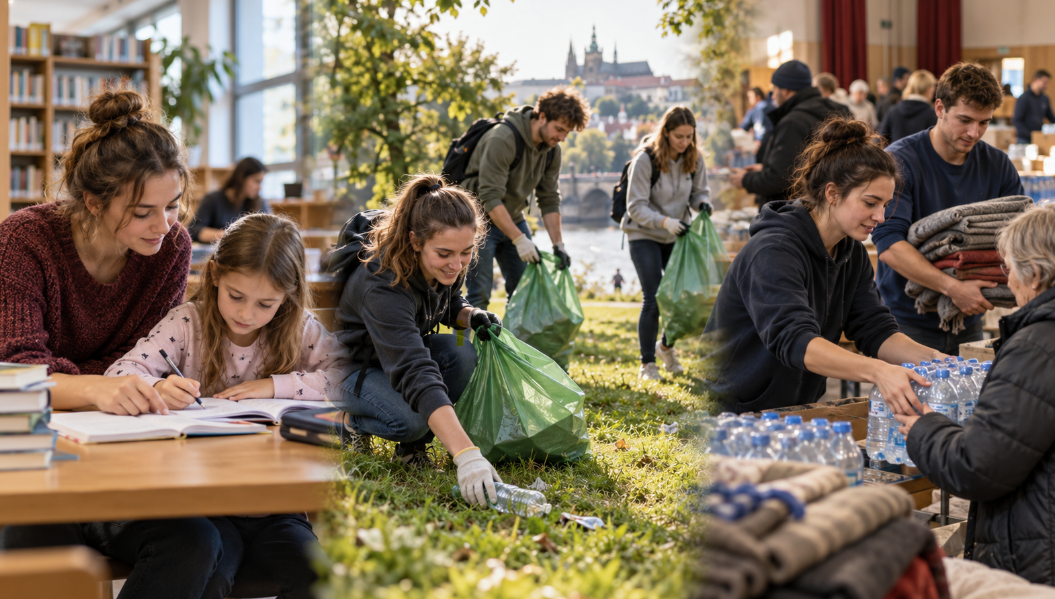 Univerzitní dobrovolnická centra: Pomoc druhým i nové zkušenosti