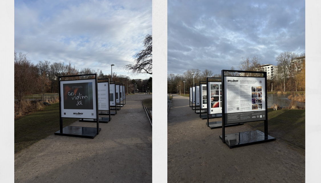 Výstava „Co vidím já“ v parku Zahrádky: Nahlédněte do světa dětí v hostitelské péči