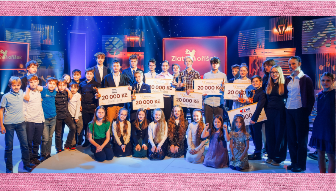 Zlatý oříšek 2025: Poznejte sedm nejšikovnějších dětí Česka