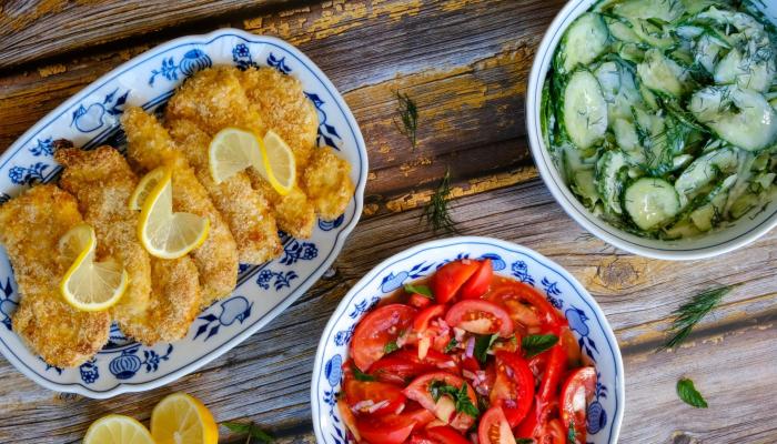 Odlehčené kuřecí řízky