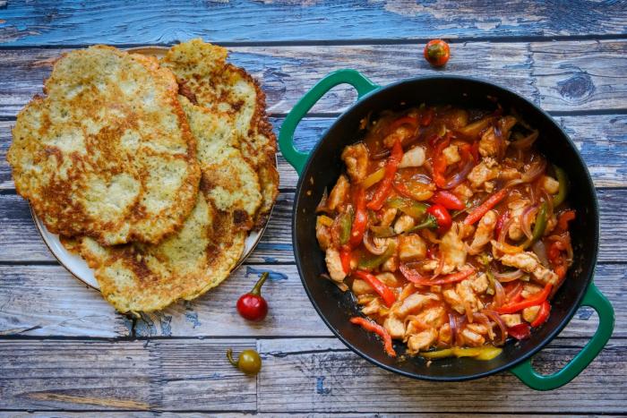 Kuřecí směs, bramboráky